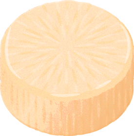 おでんの具イラスト_大根