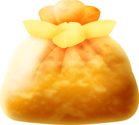 おでんの具イラスト_巾着