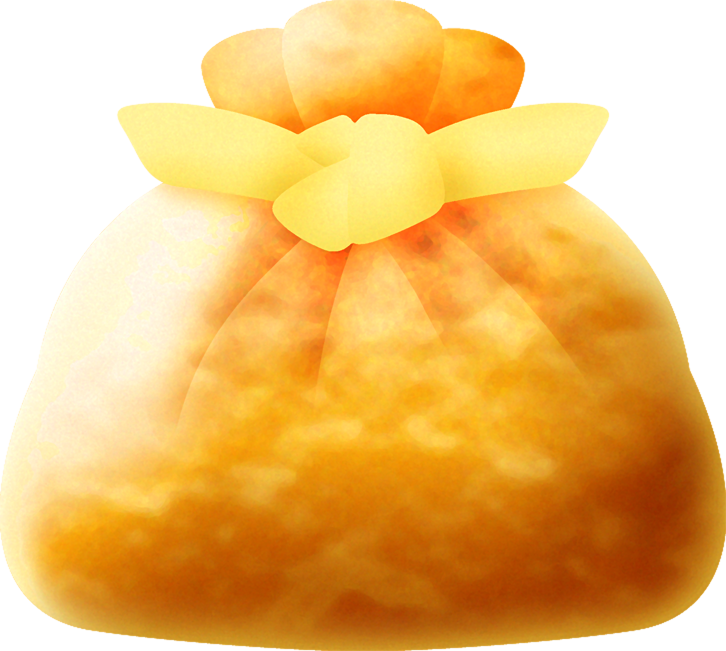 おでんの具イラスト_巾着