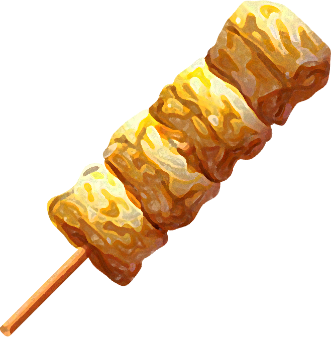 おでんの具イラスト_すじ肉