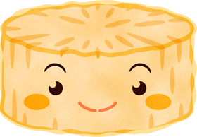 かわいいおでんイラスト（大根）