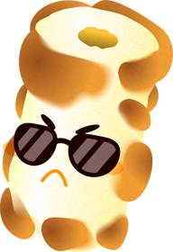 かわいいおでんイラスト_焼きちくわ