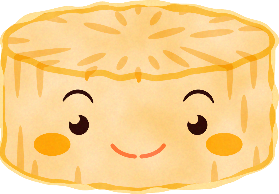 かわいいおでんイラスト_大根