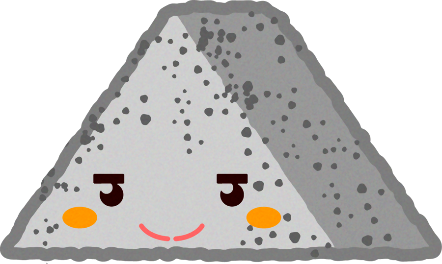 かわいいおでんイラスト_コンニャク