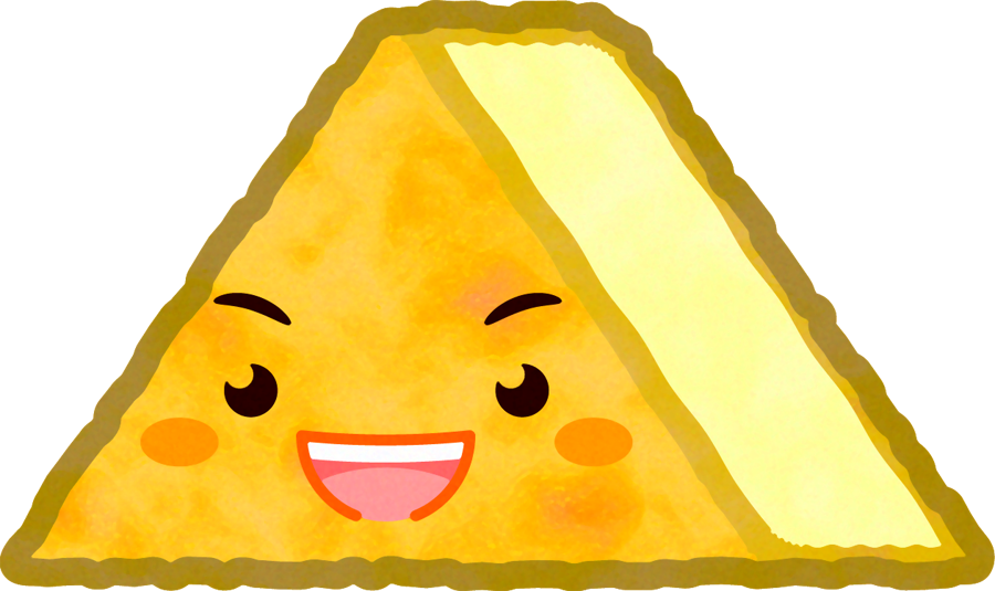 かわいいおでんイラスト_厚揚げ