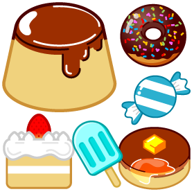 お菓子イラスト