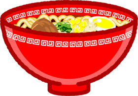 醤油ラーメンのイラスト