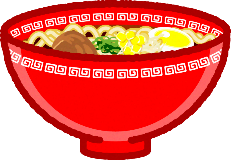 醤油ラーメンのイラスト