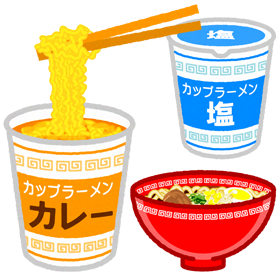 ラーメンのイラスト