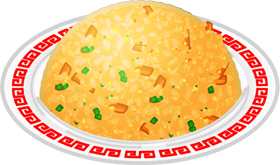 チャーハンのイラスト
