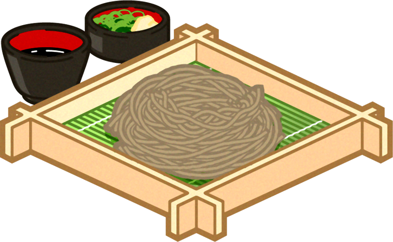 もりそばのイラスト