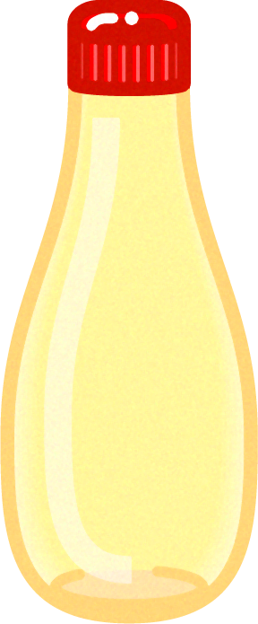 マヨネーズのイラスト