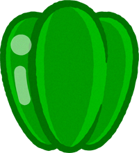 ピーマンのイラスト