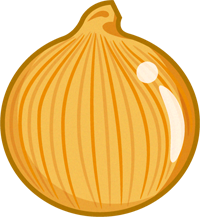 タマネギのイラスト