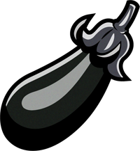 茄子のイラスト
