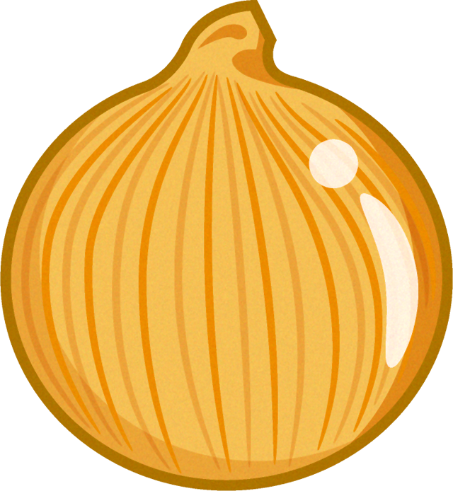 タマネギのイラスト