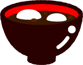 ぜんざいのイラスト