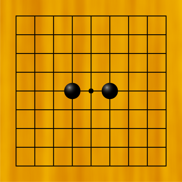 一間ジマリのイラスト/囲碁ルール