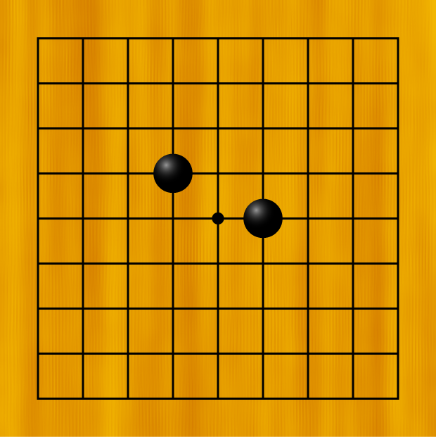 ケイマのイラスト/囲碁ルール