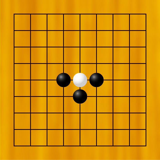 生きのイラスト/囲碁ルール