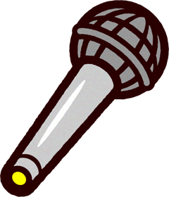 マイクのイラスト