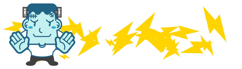 フランケンのライン・罫線イラスト