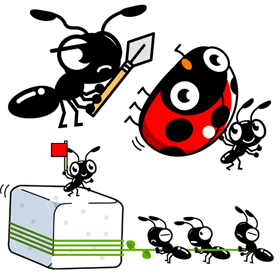 蟻イラスト