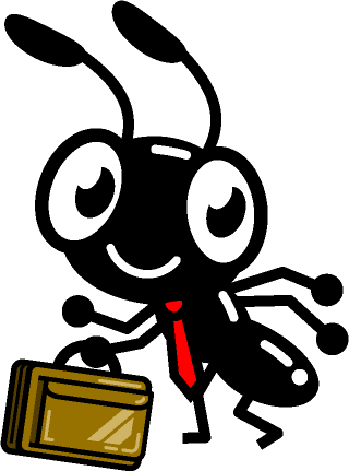 働き蟻イラスト