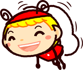 かわいいチョウチョのイラスト