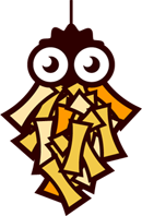 ミノムシのイラスト