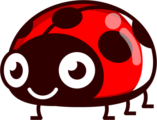 テントウムシのイラスト2