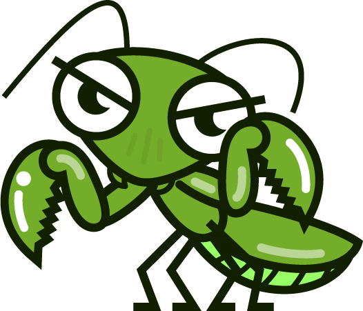 カマキリのイラスト