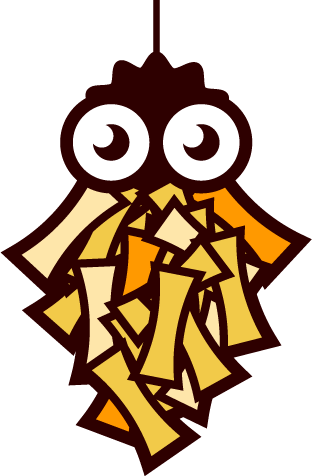 ミノムシのイラスト