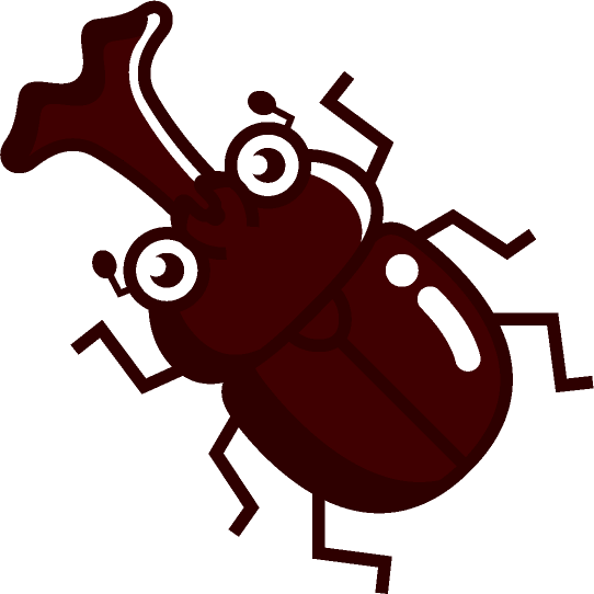 カブトムシのイラスト