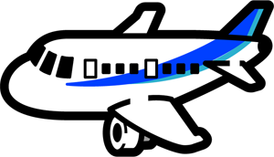 飛行機イラスト/単純