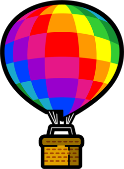 気球のイラスト