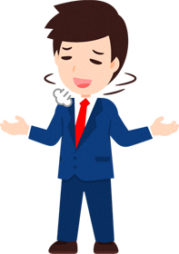 ビジネスイラスト/男性_わかってないなぁー