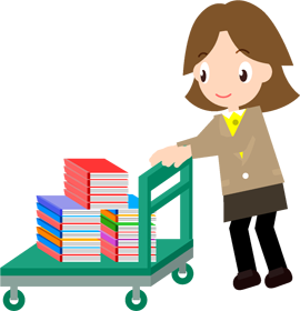 事務職/女性イラスト