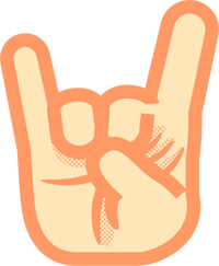 きの手話イラスト