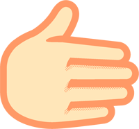 くの手話イラスト