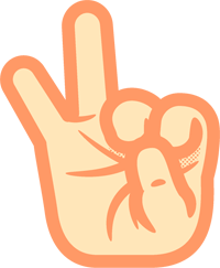 つの手話イラスト