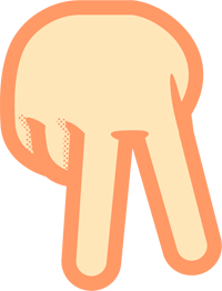 なの手話イラスト