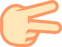 にの手話イラスト