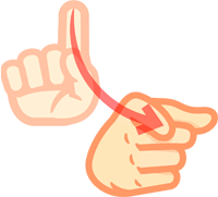 のの手話イラスト