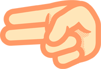 はの手話イラスト