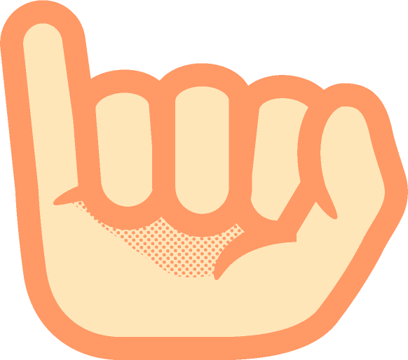 いの手話イラスト