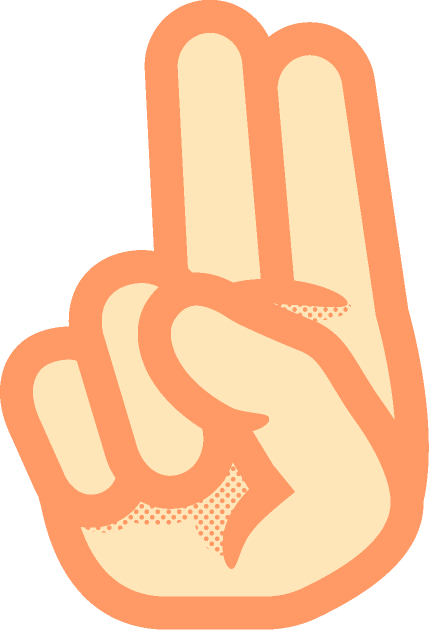 うの手話イラスト