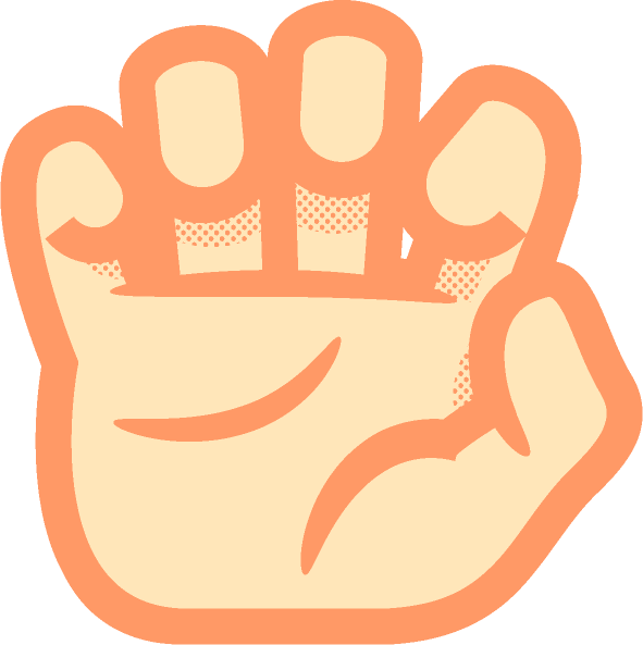 えの手話イラスト