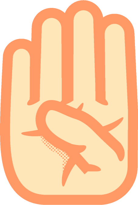 けの手話イラスト