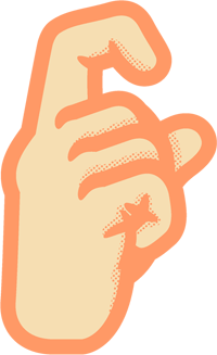 10の手話イラスト